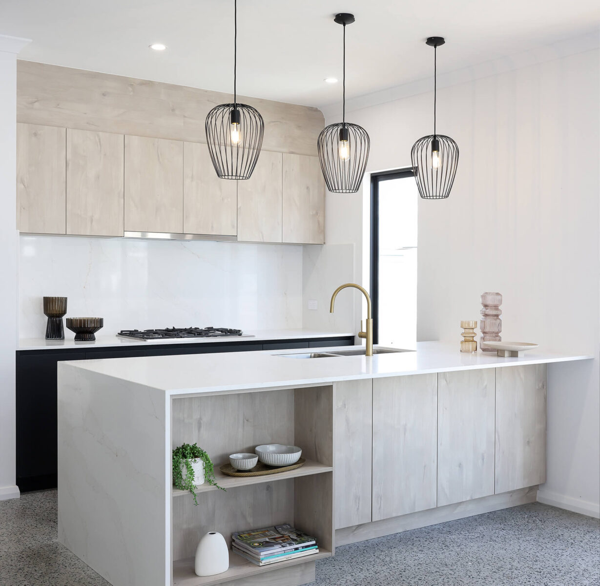 macpherson kitchen to pique's house design in perth